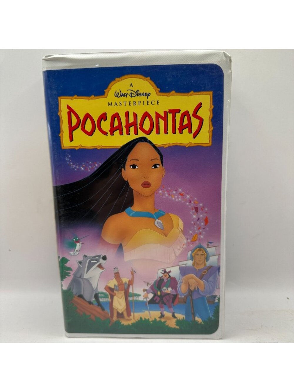 Walt Disney Pocahontas VHS 1995 Clamshell Animated Family Movie Pre-Owned